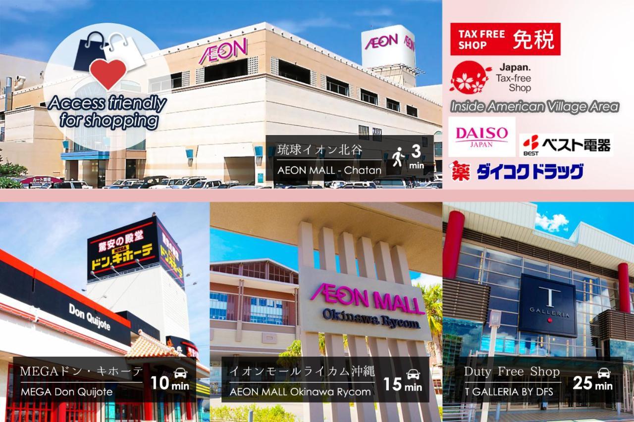 Condominium Hotel Mihama Upi Chatan Exterior foto